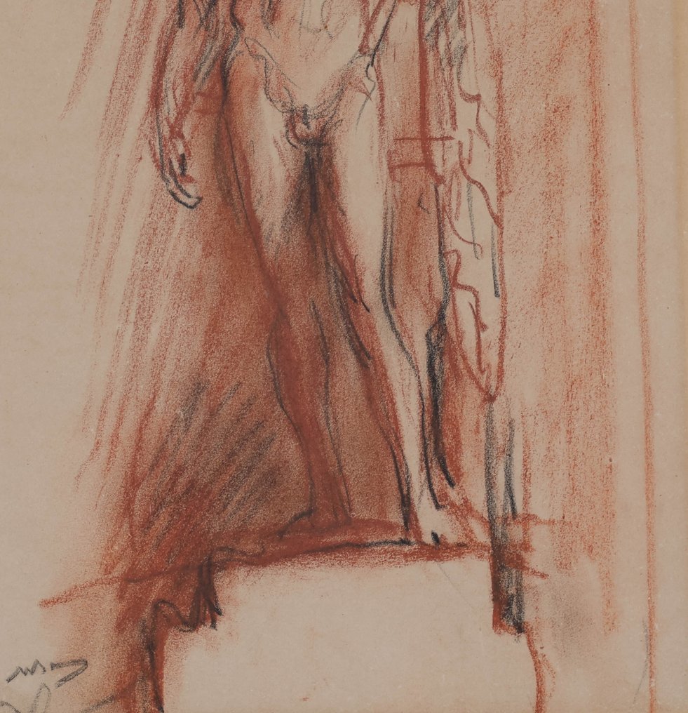 Marius Bauer (1867-1932) - Beeld in het Louvre #3.2