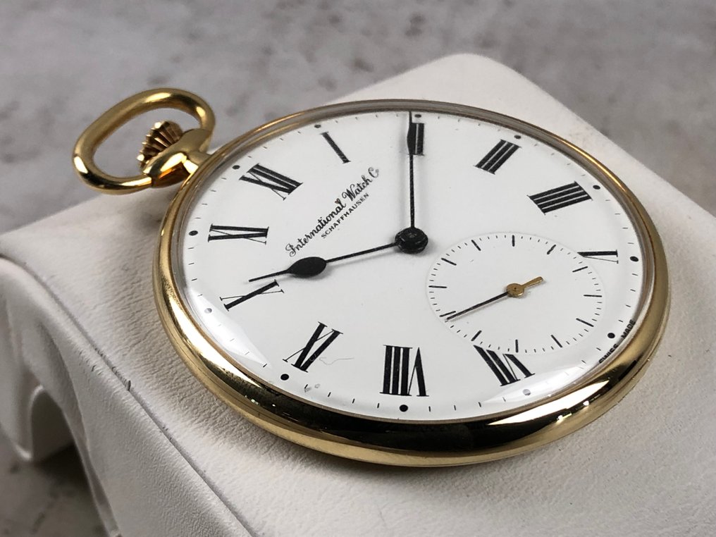 IWC - Pocketwatch Caliber 952 18K Gold - 5201 - 1980-1989 #4.3