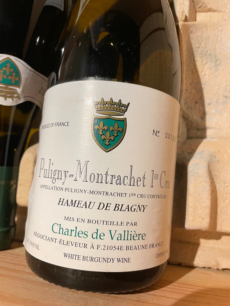 2002 Charles de Vallière  “Hameau de Blagny" - Puligny Montrachet 1er Cru - 5 Bottles (0.75L) #4.3