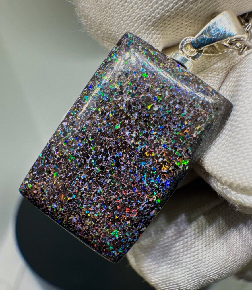 Opal Cabochon - Height: 29 mm - Width: 13.5 mm- 2.33 g - (1) #2.1