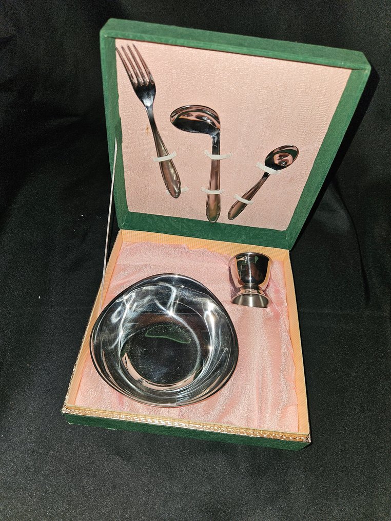 出生勺 - 不锈钢 - 婴儿餐具 #1.0