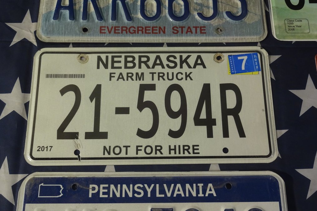 Nummerplade (10) - USA - Amerikaanse nummerplaten #4.3