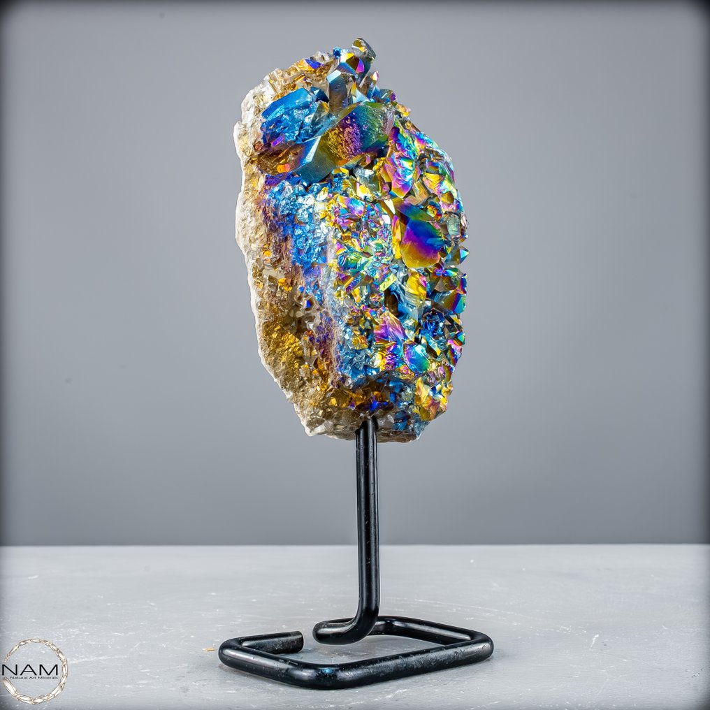 Sällsynt Aura Amethyst från Uruguay – Magie i skimrande fullkomlighet- 554.42 g #3.2