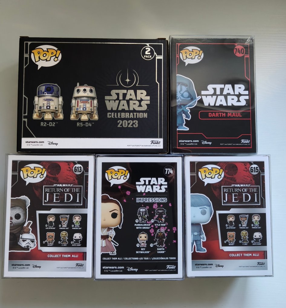 Funko  - Funko Pop Set 5 pcs Star Wars - 2020+ #1.0