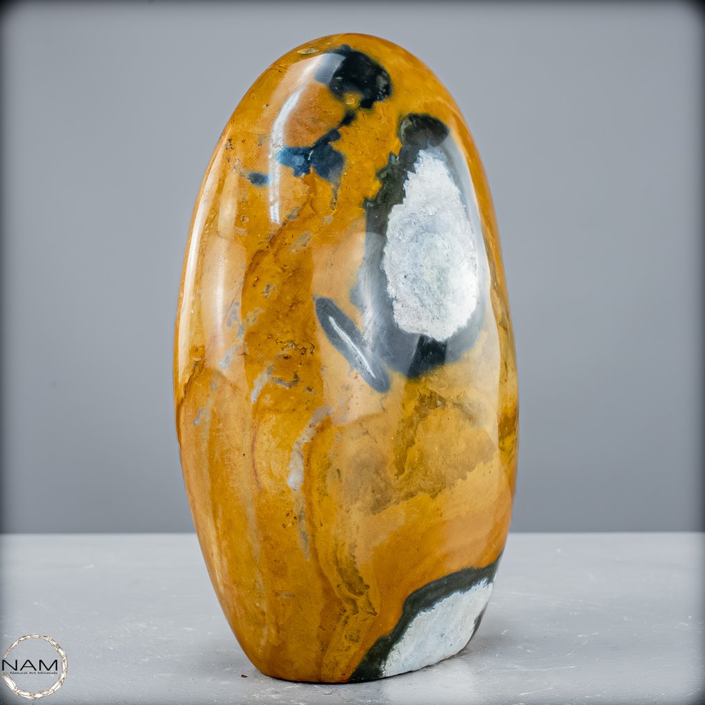 Φυσικός Jasper-Χαλκηδόνιος Ελεύθερη μορφή- 1618.28 g #3.2