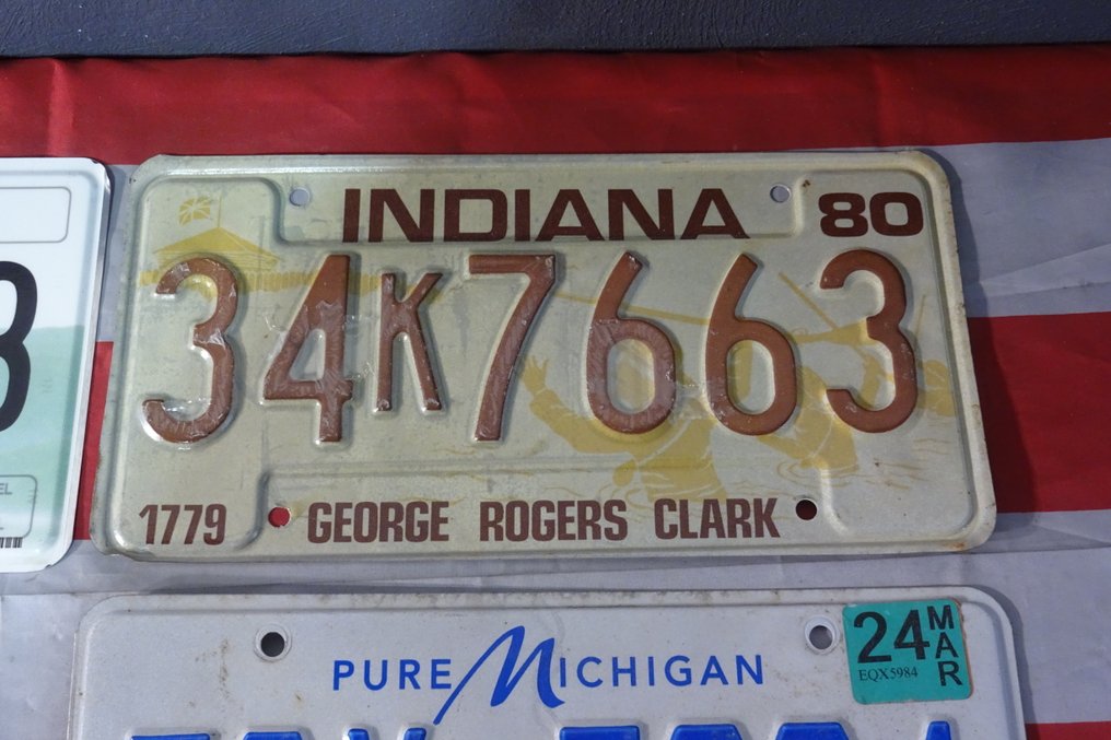 Nummerplade (10) - USA - Amerikaanse nummerplaten #3.2