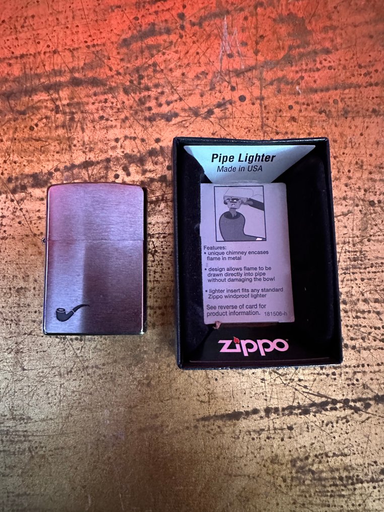 Zippo - Lighter - Jern (støbt/smeltet) #1.0