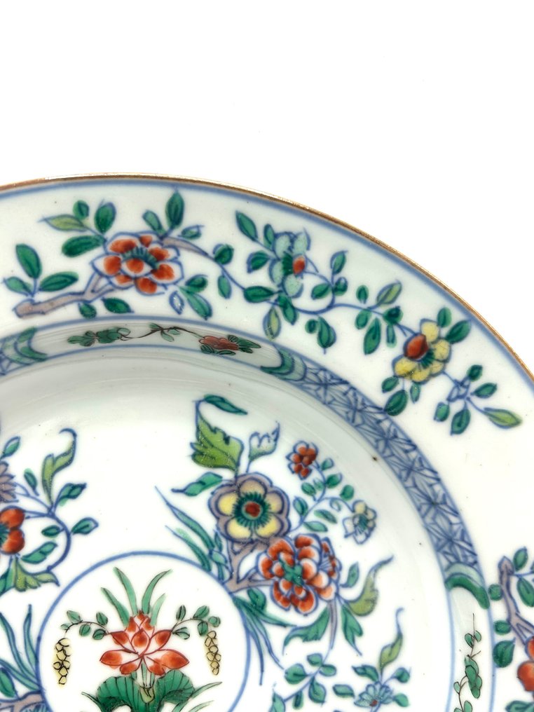 盘子 - 瓷 - 精美稀有的豆菜 #4.3