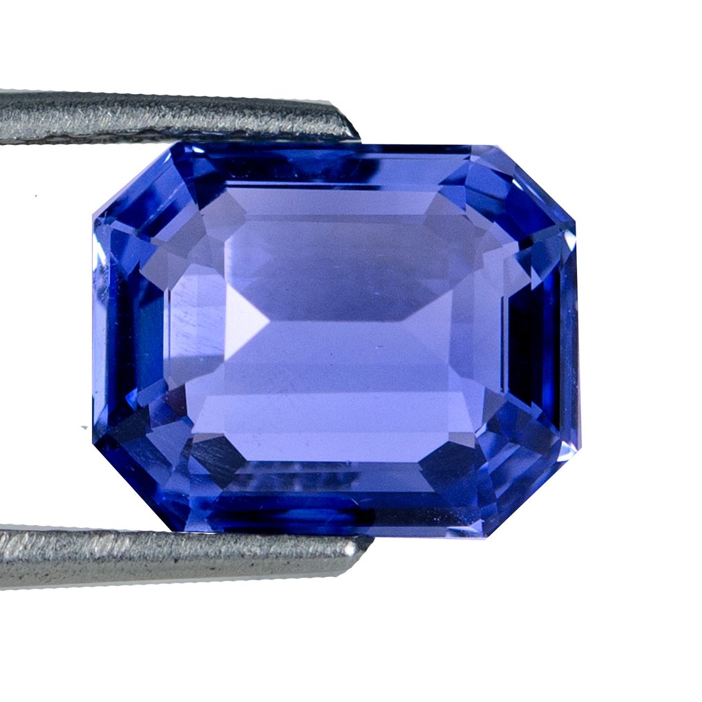蓝色 蓝宝石  - 6.19 ct - 莲花宝石实验室 #3.2