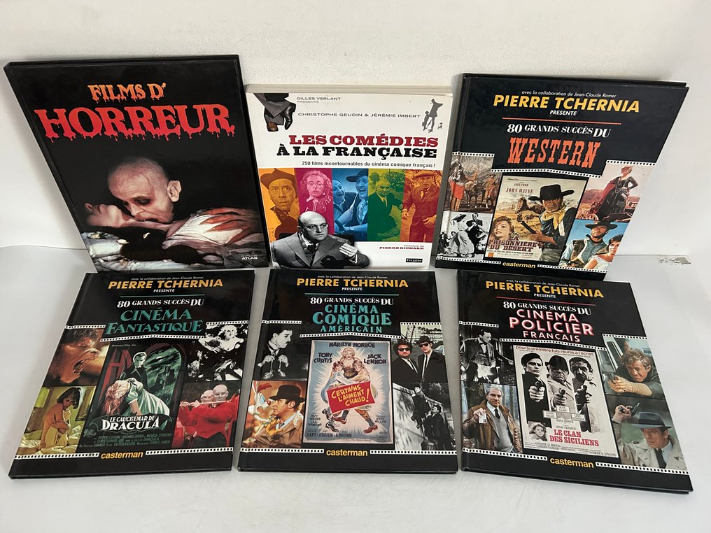 Lot Spécial Cinéma : Les Comédies à la Française - Cinéma Fantastique / Policier / Comique / Western - Pierre Tchernia présente les 80 Grands succès - 250 films incontournables du cinéma comique français #1.0