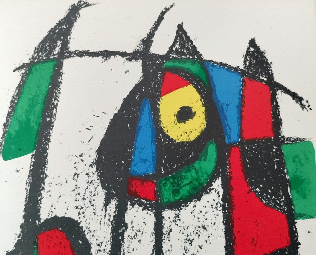 Joan Miro (1893-1983) - Litografia Original VII. (Miró Lithographe II) #1.0