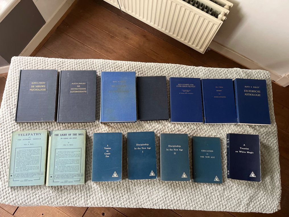 Alice A. Bailey - Lot with 14 books - 1950-1980 #1.0