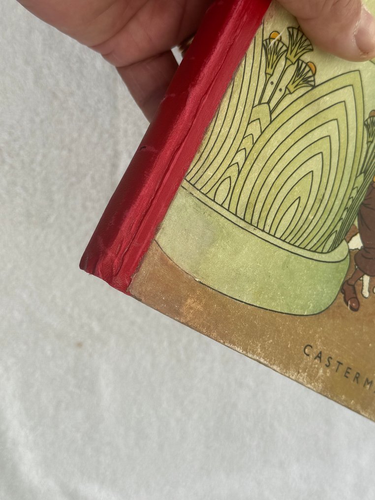 Tintin T4 - Les cigares du pharaon N&B (A18) - C - 1 Album - Reprint - 1942 #2.1