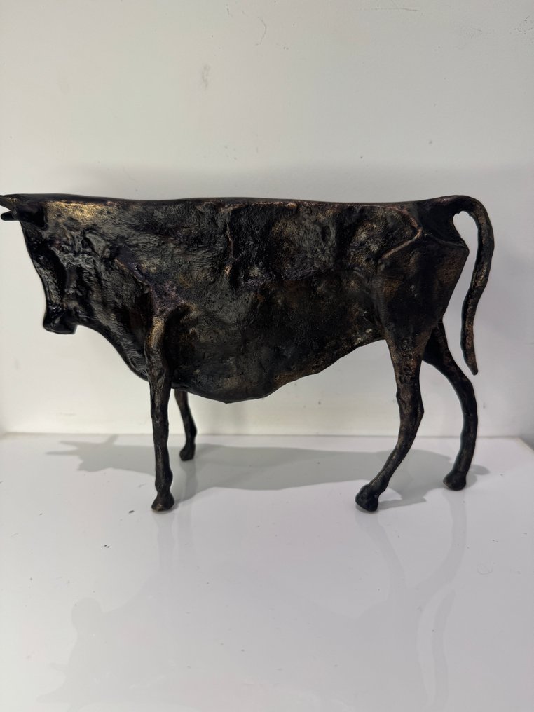 Γλυπτό, Rzeźba z brązu Styl Pablo Picasso - 14 cm - Πατιναρισμένος μπρούτζος #1.0