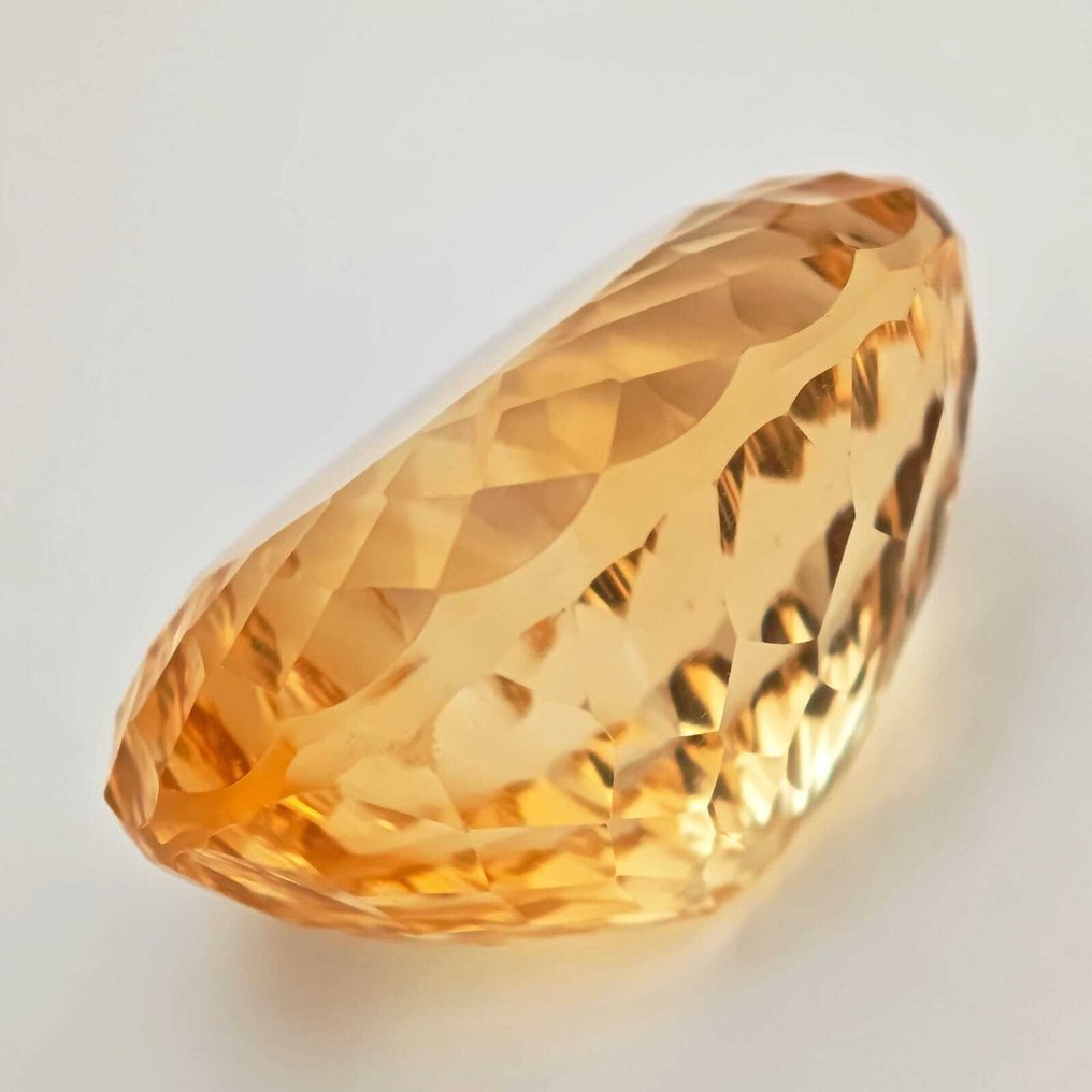 χωρίς τιμή ασφαλείας Κιτρίνης  - 66.18 ct - Antwerp Laboratory for Gemstone Testing (ALGT) - Πορτοκαλοκίτρινο κιτρίτης #1.0