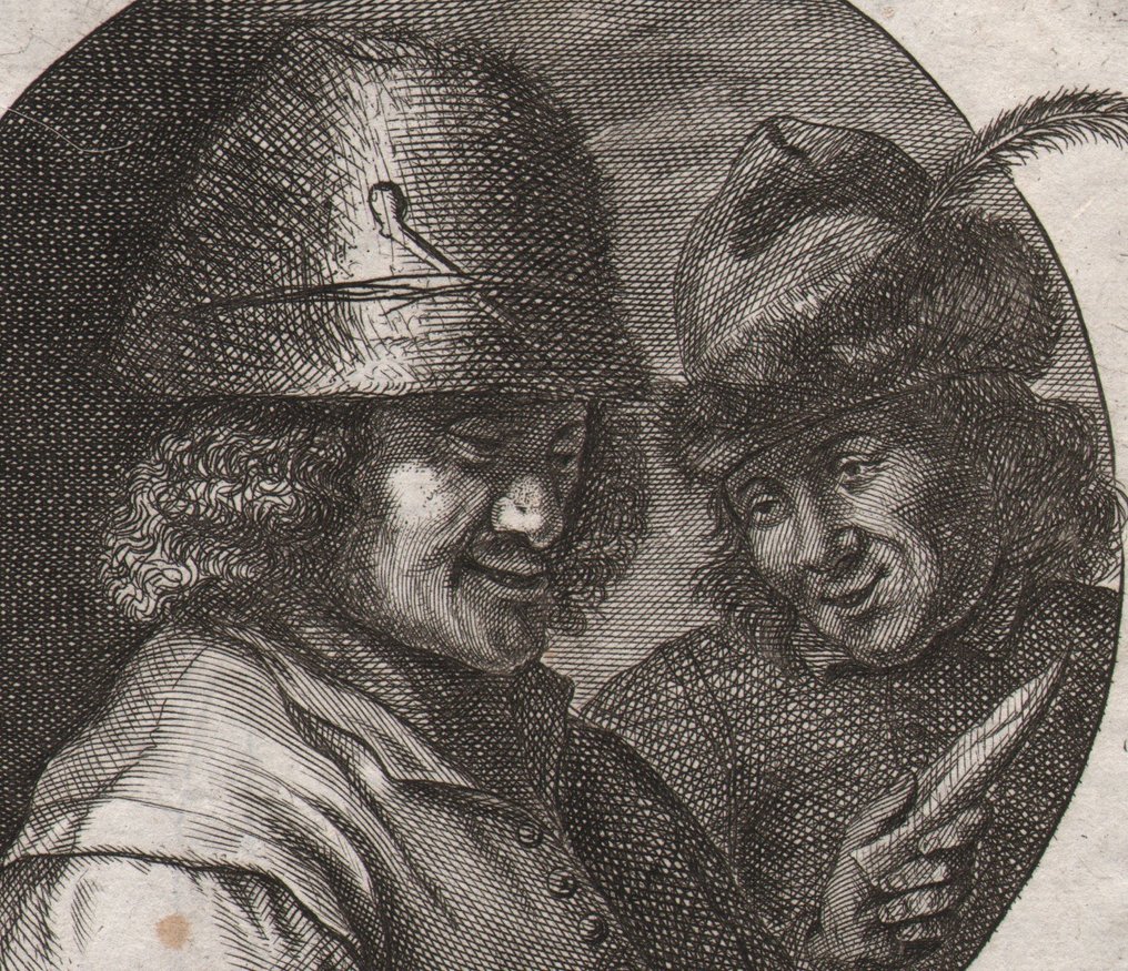 Conraad Woumans (1619-1675), Adriaen Brouwer (1605-1638) - Singing peasants #1.0