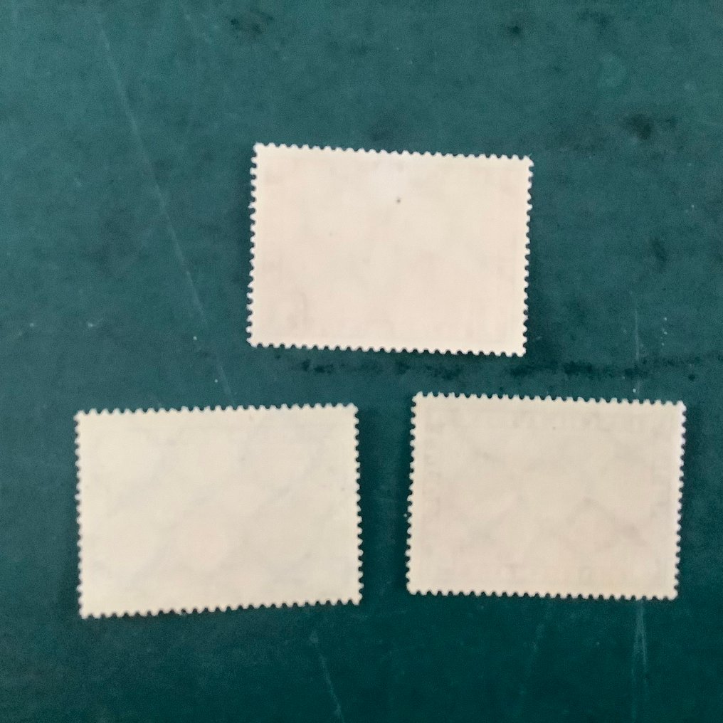 德意志帝国 1933 - 芝加哥Farth与Balasse最近的照片证书 - Michel 496/498 #3.2