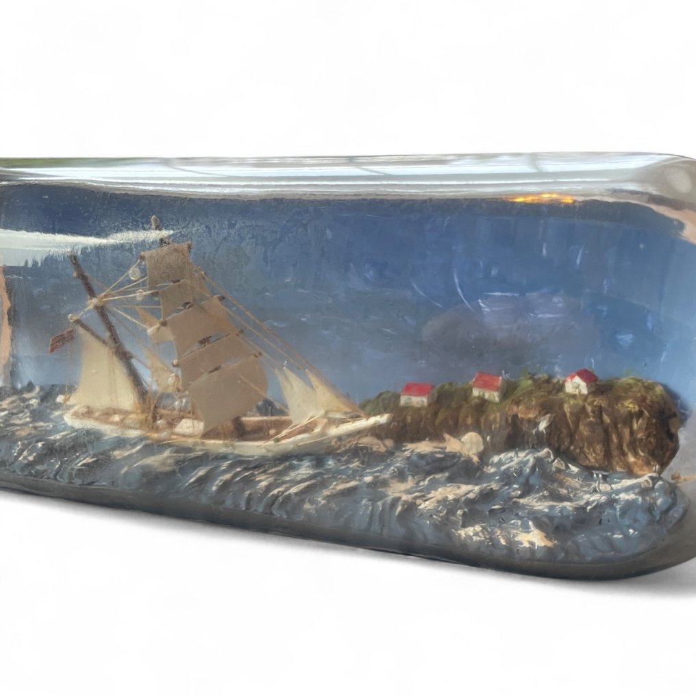 Ship in a bottle - MS Ringen - Norway #3.2