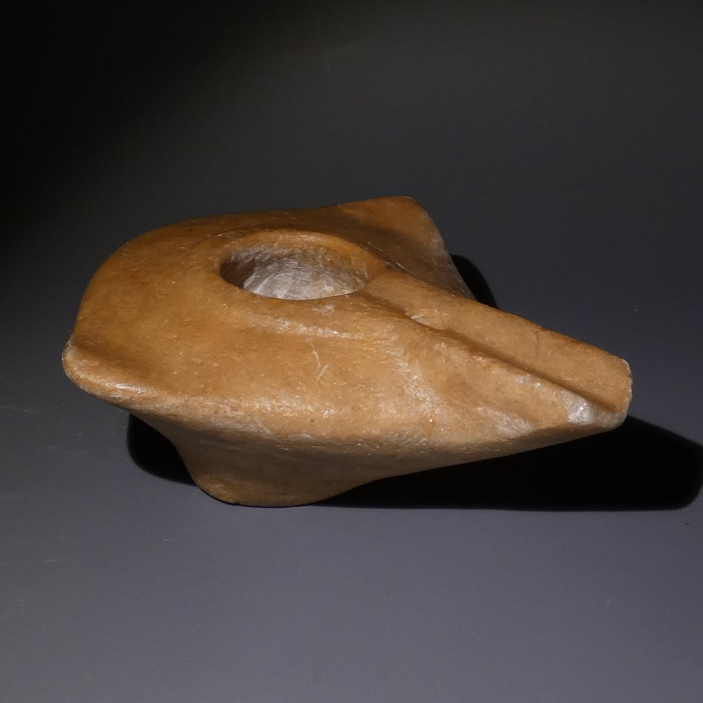 Ισλαμική Μάρμαρο Μεγάλο λαμπάκι πετρελαίου. Μήκος 12,5 εκ. (χωρίς τιμή ασφαλείας) #3.2