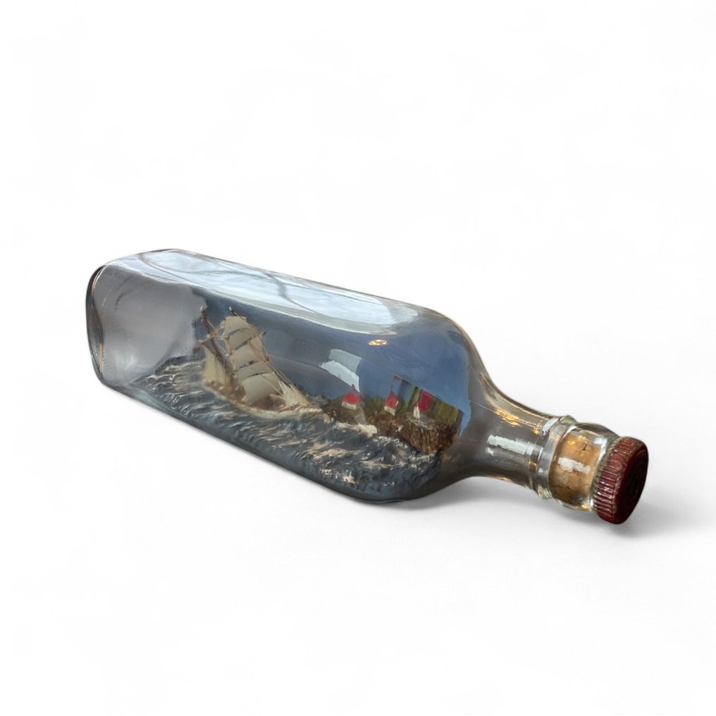 Ship in a bottle - MS Ringen - Norway #1.0