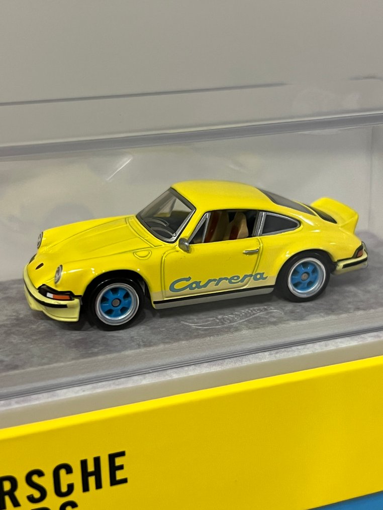 Mattel, Hot Wheels 1:64 - Model car - Porsche 911 RS 1973 - Collaboration: Daniel Arsham X Hotwheels X Mattel Creation #1.0