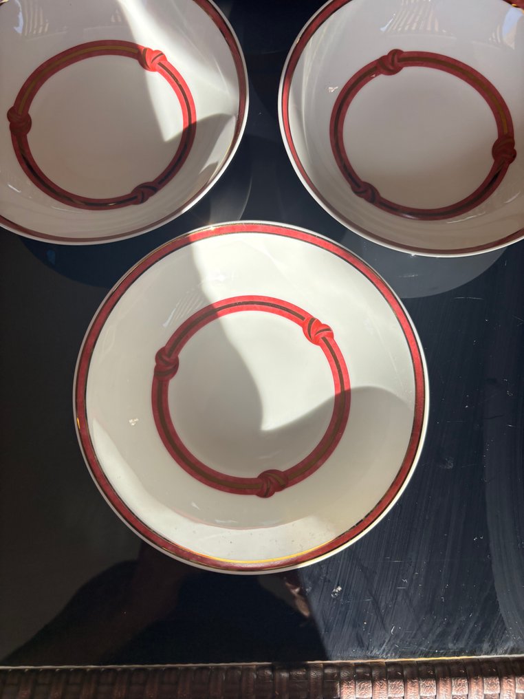 Christofle - Set of bowls (6) - Rubanea - Porcelain #2.1