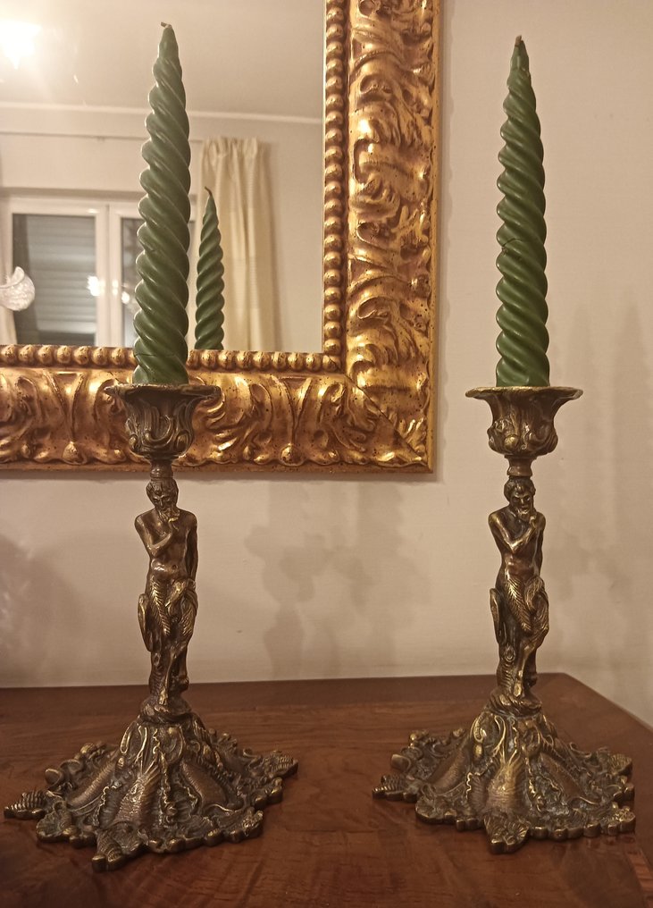 Candelabrum (2) - bronz - Fauno #1.0