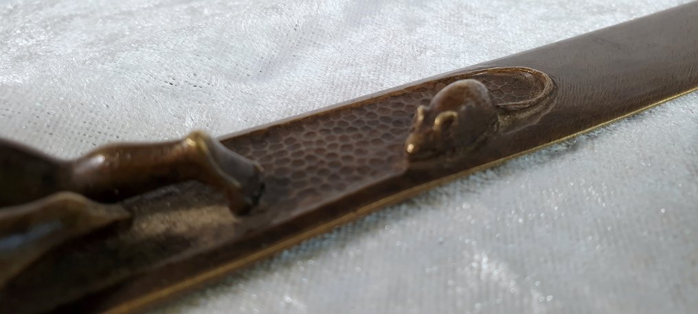 Papirkniv - Bronze, Jugendstil #4.3