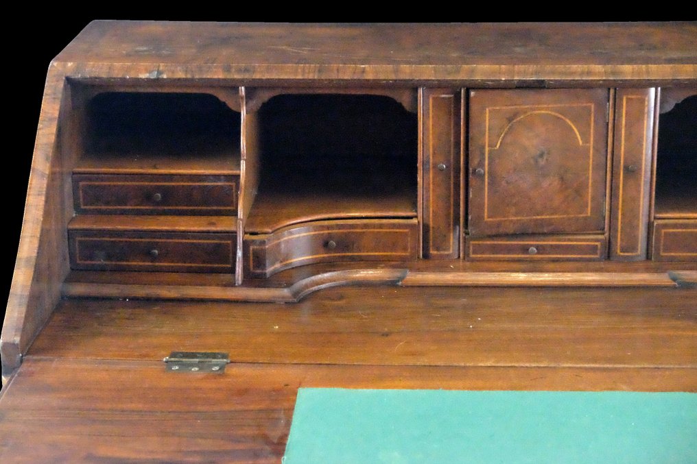 Secrétaire - 伯爾胡桃木 - 管风琴弯曲书桌 #3.2