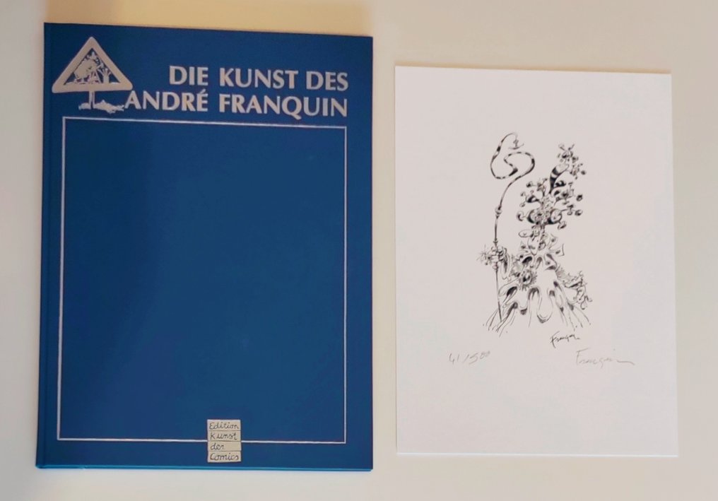 Franquin, André - 1 Artbook - L'Art de André Franquin + ex-libris - La Mitre Railleuse - 1988 #1.0