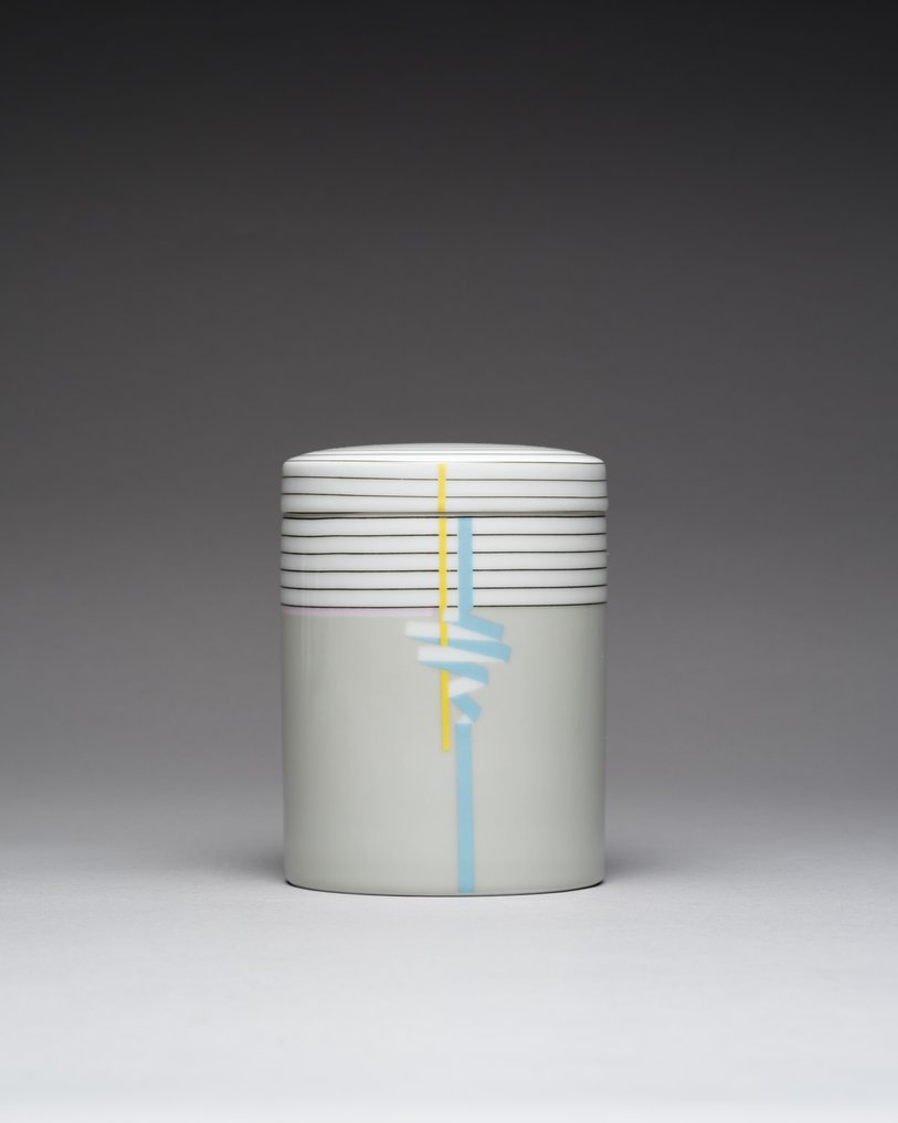 Rosenthal - Yang (Sharon Yodjaja) - 盒子 - ZigZag Lid-Box - 瓷 - 几何的与后现代的 #2.1