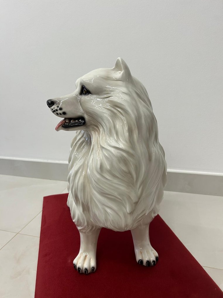 Statue, Spitz - 50 cm - Keramik #4.3