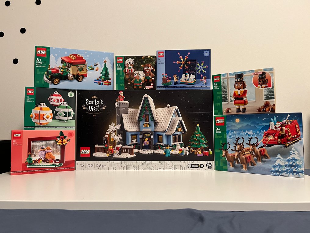 LEGO - Seasonal - 8 Christmas Sets (M.I.S.B) (Retired sets) #1.0