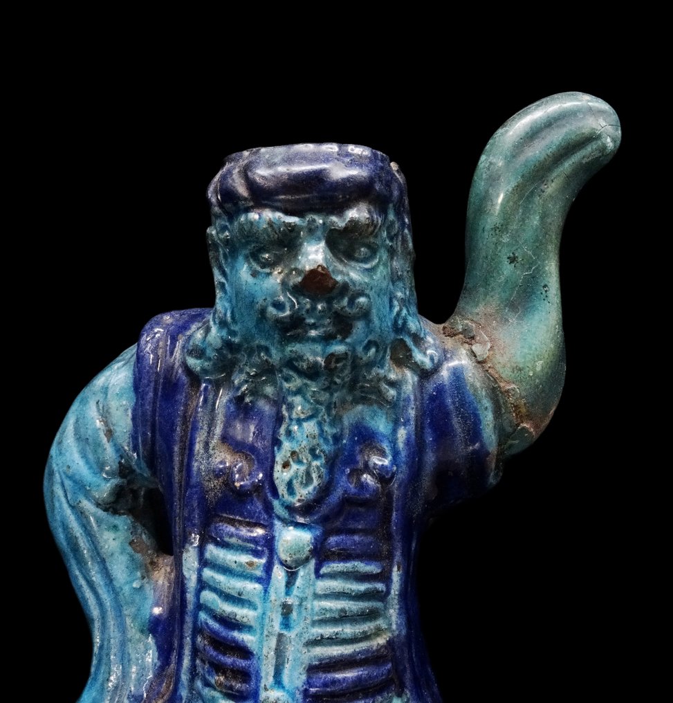 Αρχαία Κινέζικη Βελουδένιο - Κεραμική Fahua - Αθανατος - Δυναστεία Ming (1368-1644)  (χωρίς τιμή ασφαλείας) #1.0