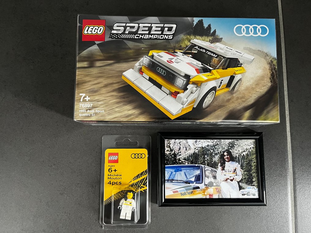 Lego Μίνι φιγούρα - Mouton - Speed Champions - Michele Mouton #4.3