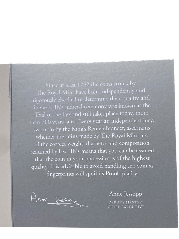 United Kingdom. 5 Pounds 2026 Portrait of Queen Elizabeth II second Effigy, Silver Proof  (No reserve price) #4.3