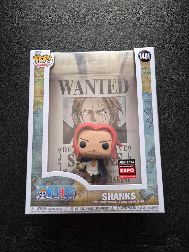 Funko  - Funko Pop SHANKS wanted poster - 2020+ - Ιταλία #1.0