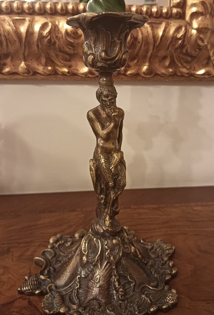 Candelabrum (2) - bronz - Fauno #3.2