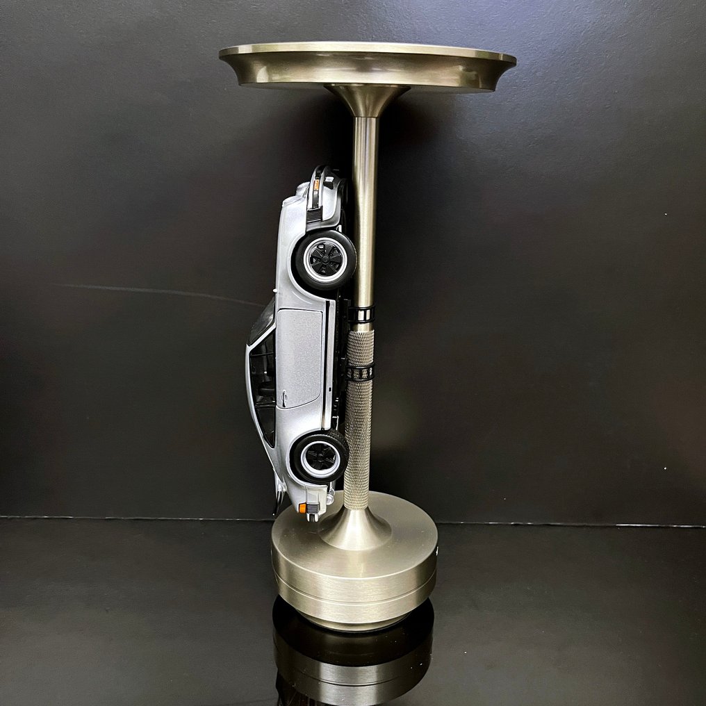 Wireless Table Lamp - Porsche - 911 Turbo 3.0 1974 Silver #4.3