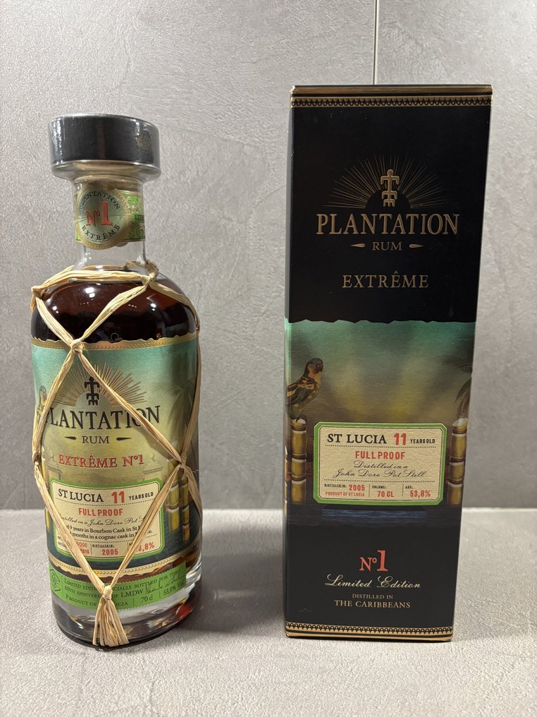 St. Lucia 2005 Plantation - Extrême No. 1 - 60th Anniversary LMDW - b. 2016 - 70cl #1.0