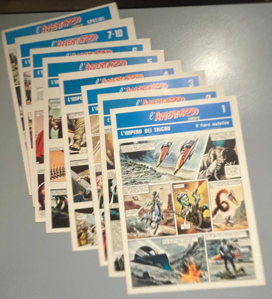L'Avventuroso Sole - collezione completa tutte le annate - 50 Comic - 1973/1977 #2.1