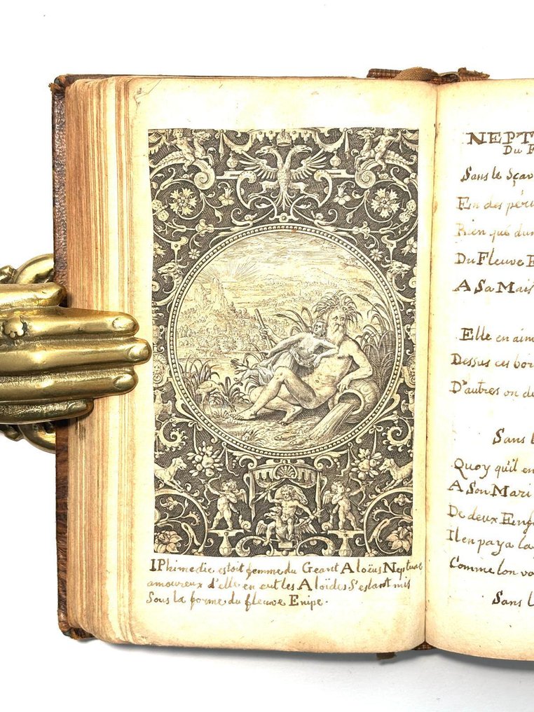 Ovide - (ILLUSTRATED MANUSCRIPT) Rondeaux sur les Métamorphoses d'Ovide dédiés à Monseigneur le Dauphin - 1600 #4.3