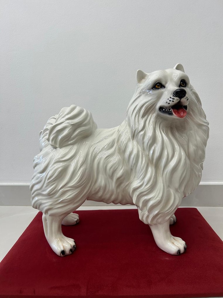Statue, Spitz - 50 cm - Keramik #1.0