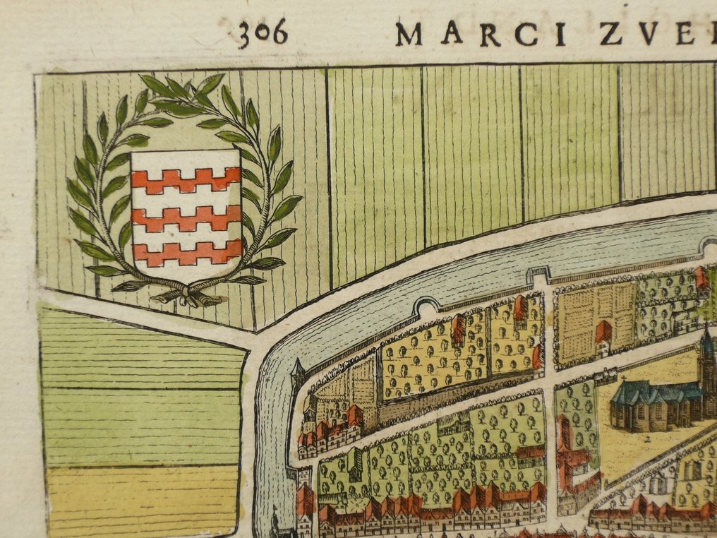 Nederland - Heukelum; M.Z. Boxhorn / Jacob Keyns - Hoeckelum - 1621-1650 #2.1