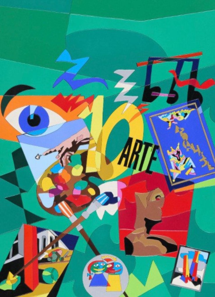 Ugo Nespolo (1941) - 10 Anni Art’è #1.0