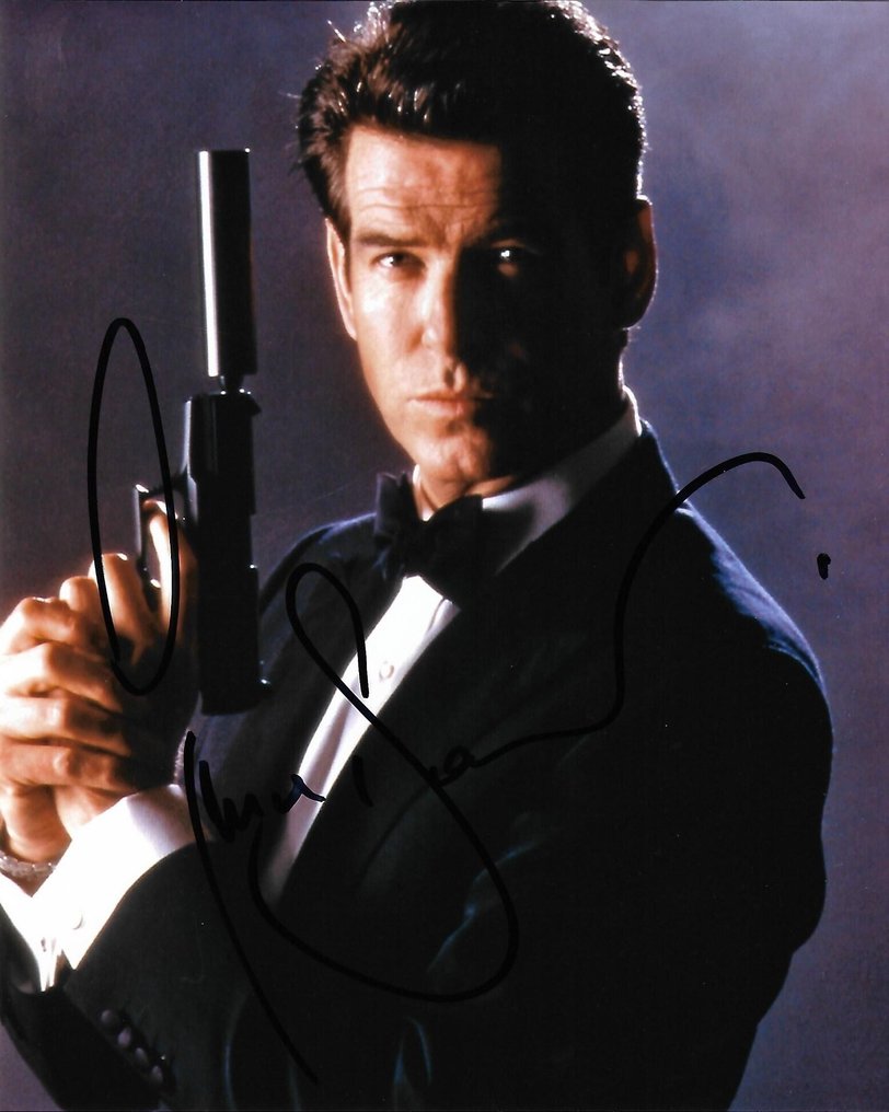 Pierce Brosnan - Autographed Photo "Die Another Day" James Bond 007 with b'bc COA. #1.0