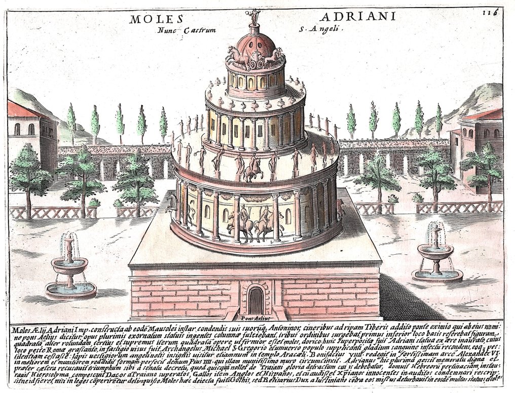 義大利 - 罗马; G. Lauro - Moles Adriani - 1601-1620 #1.0