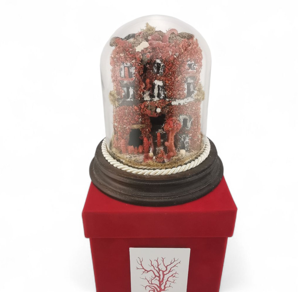 耶稣诞生图 - 木, 玻璃 - 珊瑚手工艺 #2.1