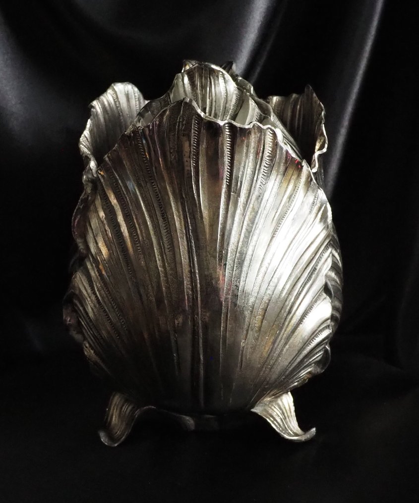 Fonderia d'Arte Firenze - Mauro Manetti - Isspand - Isvandspand - Metal - Rosebud sjælden isbøtte #1.0