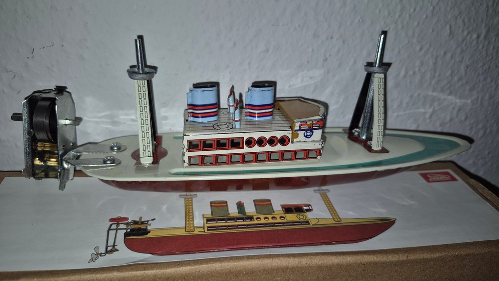 Paya - Collection Of Boxed Paya Tin Toys, Various Examples - Wind-up tin toy #3.2